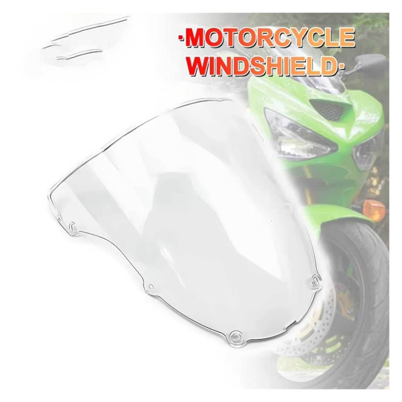 Amazon | オートバイのフロントガラス に適合するZX-6R 2003-2004 用