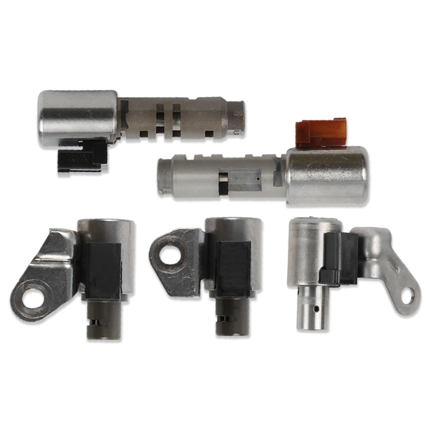 FIWARY CTV Transimission Solenoid Kit 5pcs fits Corolla 1.8L 2009-2022, for Celica 1.8L Echo 1.5L 2000-2005 Replace OE U340E U341E U341F