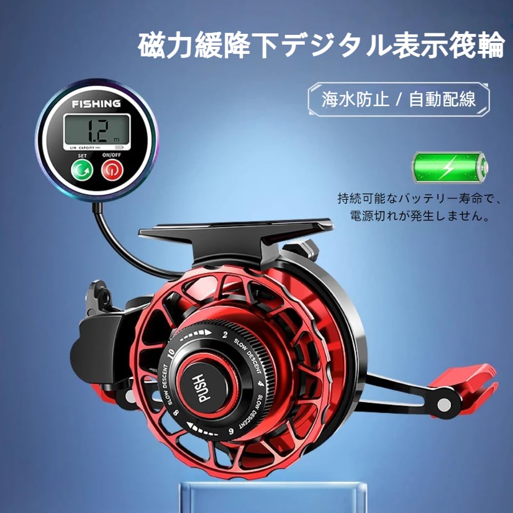 Amazon.co.jp: LumingLight筏 リール 右巻き/左巻き 筏釣り カセリール