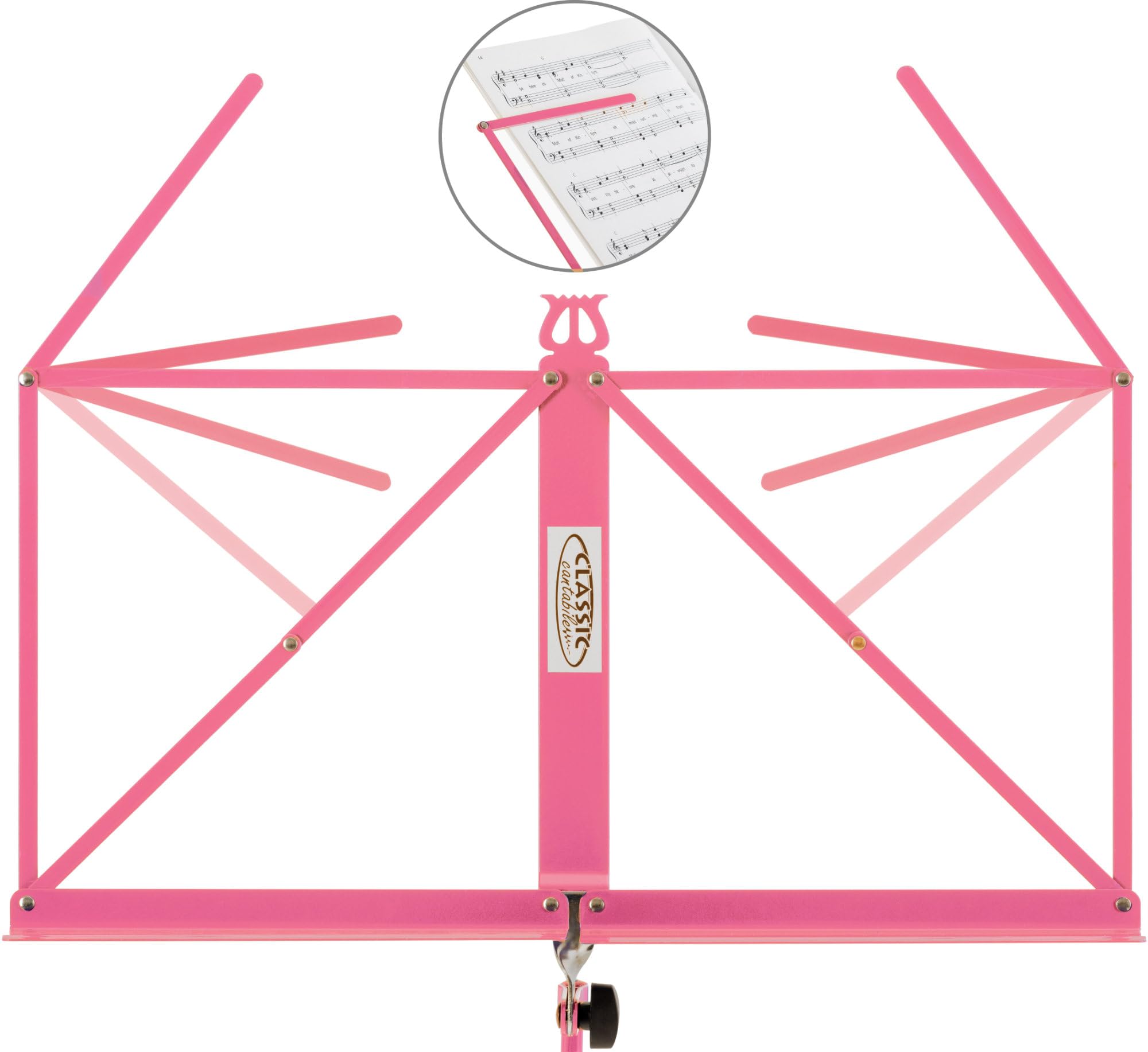 Set 3x Classic Cantabile leggìo Medium Rosa