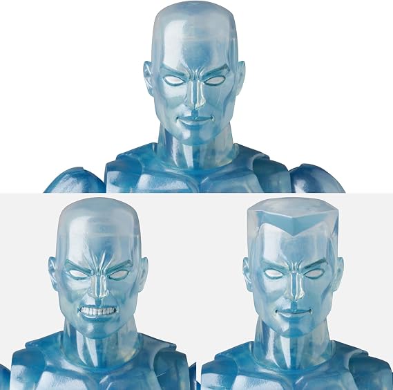 Medicom Toy MAFEX No. 136 ICEMAN (Comic Version), Total Height Approx. 6.1 inches (155 mm), Non-scale, Pre-painted Action Figure