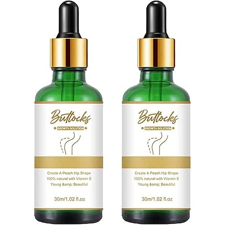 2pc Hiplift Buttocks Oil - Booty Pro Hip Lifting Massage Oil