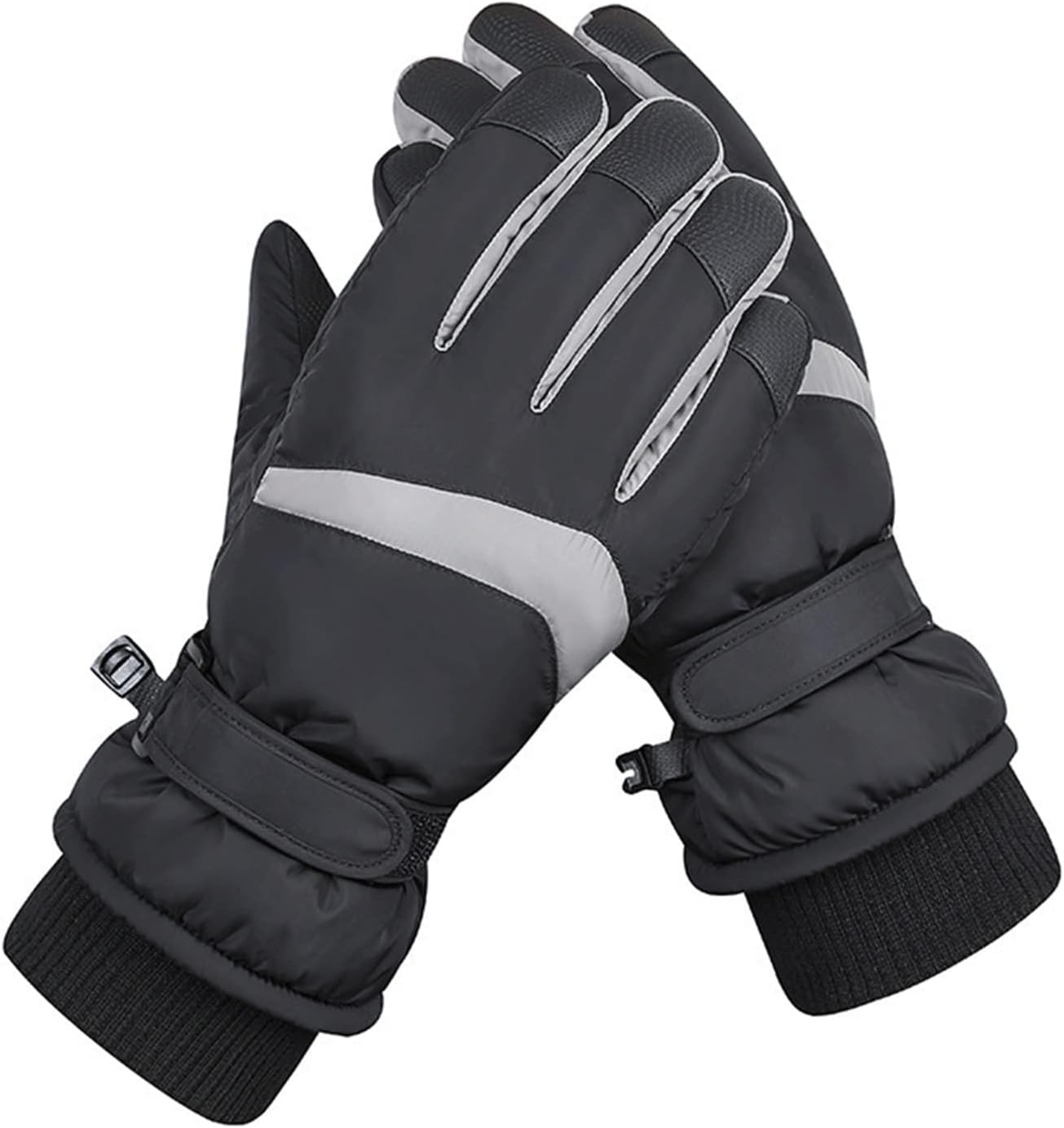 KANDUO Ski Gloves Winter Gloves Waterproof Gloves Anti-Slip Touch Screen Gloves Snowboarding Gloves for Women Men (Color : Pink Glove for Women, Size : One Size)