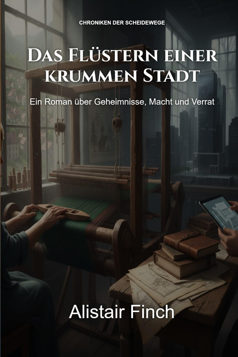 Das Flüstern einer krummen Stadt: Ein Roman über Geheimnisse, Macht und Verrat (Chroniken der Scheidewege)