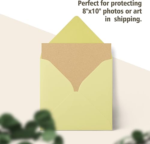 Miniatura 57 de Golden State Art, Paquete de 10 hojas de cartón corrugado de 9 x 12 pulgadas, almohadillas de cartón plano para embalaje, correo o manualidades