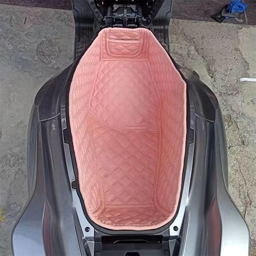 オートバイFit for PCX160 ADV160 KF47 KF54 用リアトランクライナー プロテクター オートバイ シート バケットパッド 保護パッド for PCX 160 ADV 160 2018-2024 (Pink)
