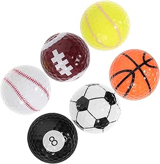 Kisangel 1 Set golf balls all plastic balls exercise supply golfing ball golf hitting ball golf practicing balls golf stuff box ball synthetic rubber hit the ball mini
