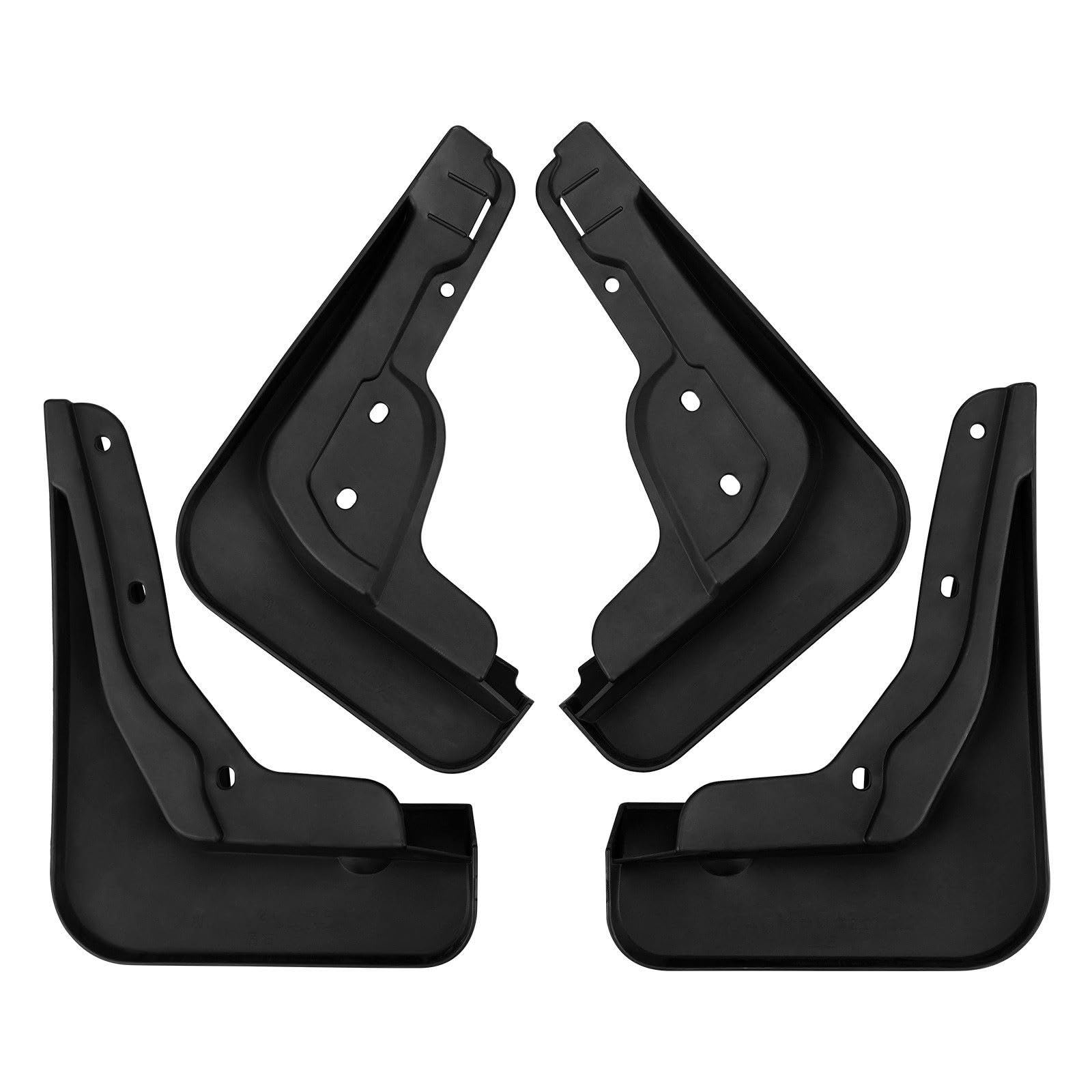 CDQSB 4 Pcs Car Mud Flaps for Sonata N-Line 2024-2025, Front Rear Fenders Splashproof Splash Guards Mudflaps Protects Accessories