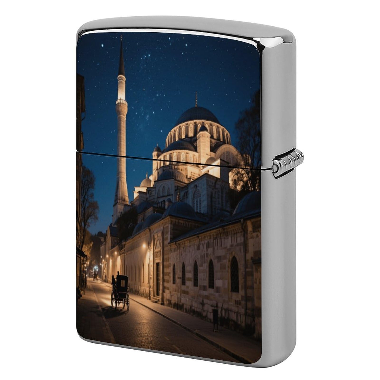 Fekiloot Style Hagia Sophia Lighter Case Cover Metal Lighter Case