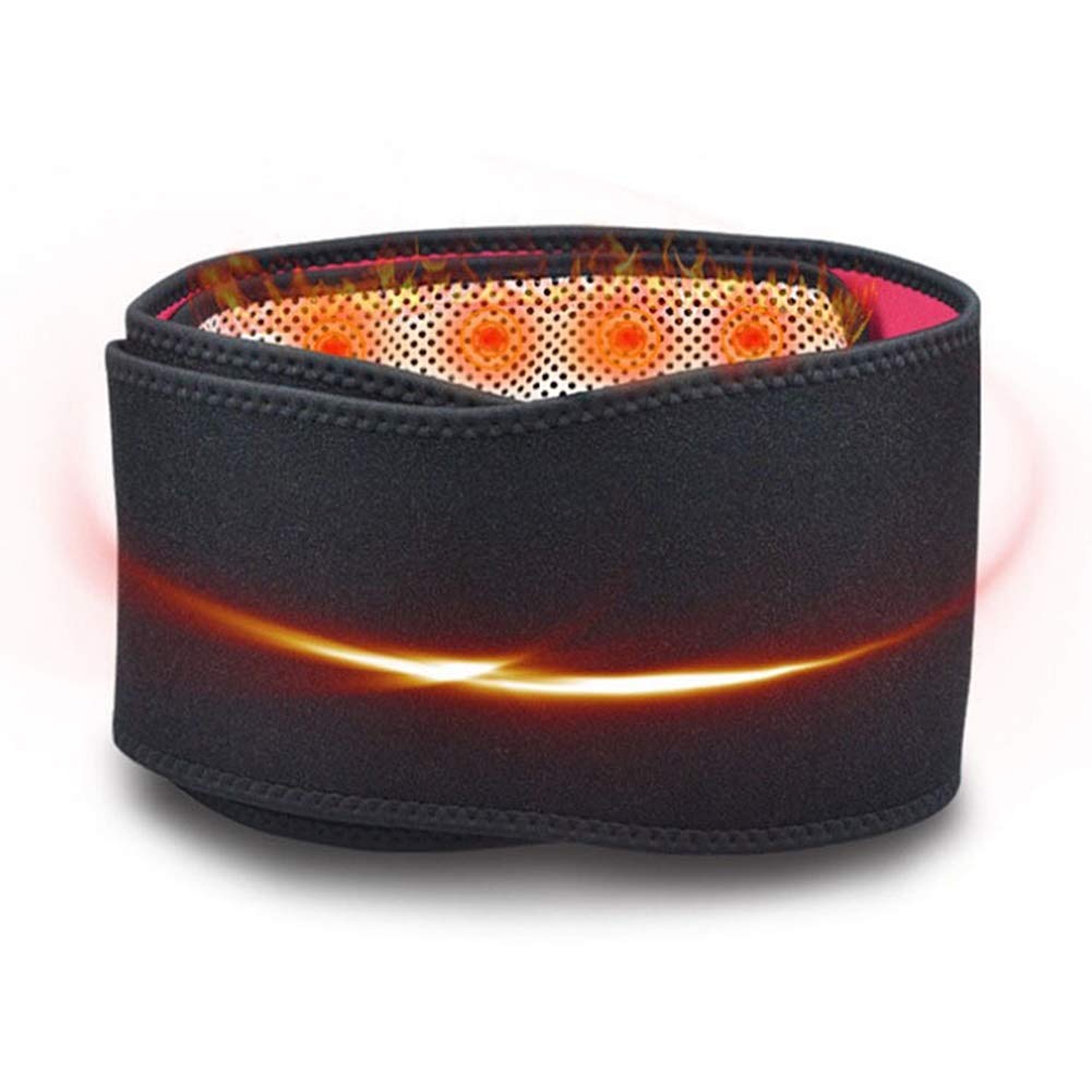 Soporte Lumbar Cinturón Faja Inferior Atrás Apoyo Dolor Alivio para Espasmos Espalda Ciática Levantamiento Pesas Gimnasio La Cintura para Hombres Y Mujer (Size : 123 * 15cm)