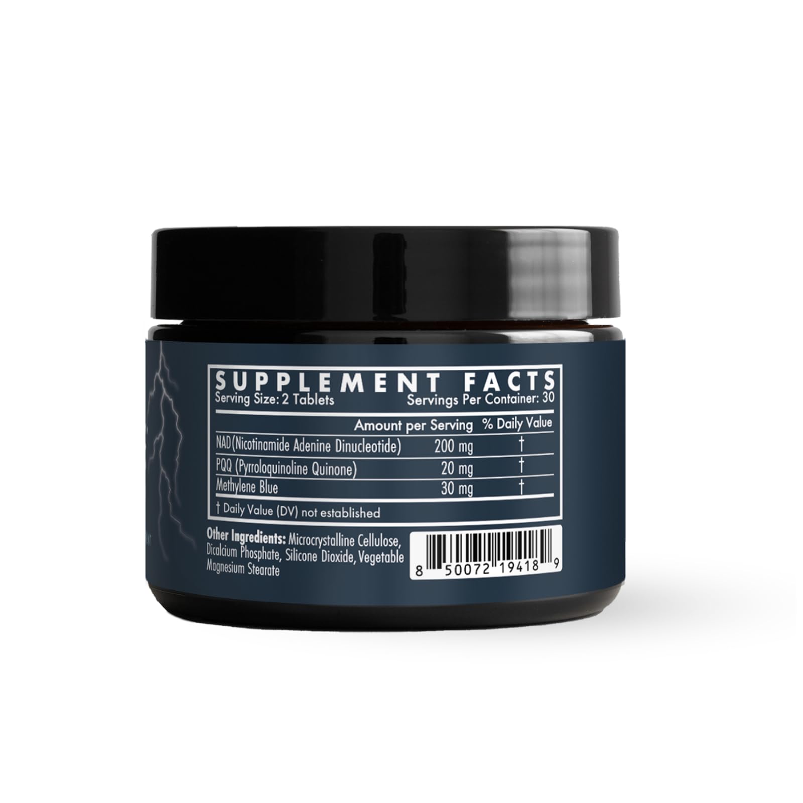 Recharge — Energy & Cognitive Supplement, Methylene Blue, NAD & PQQ, 60ct — Amazon image 2
