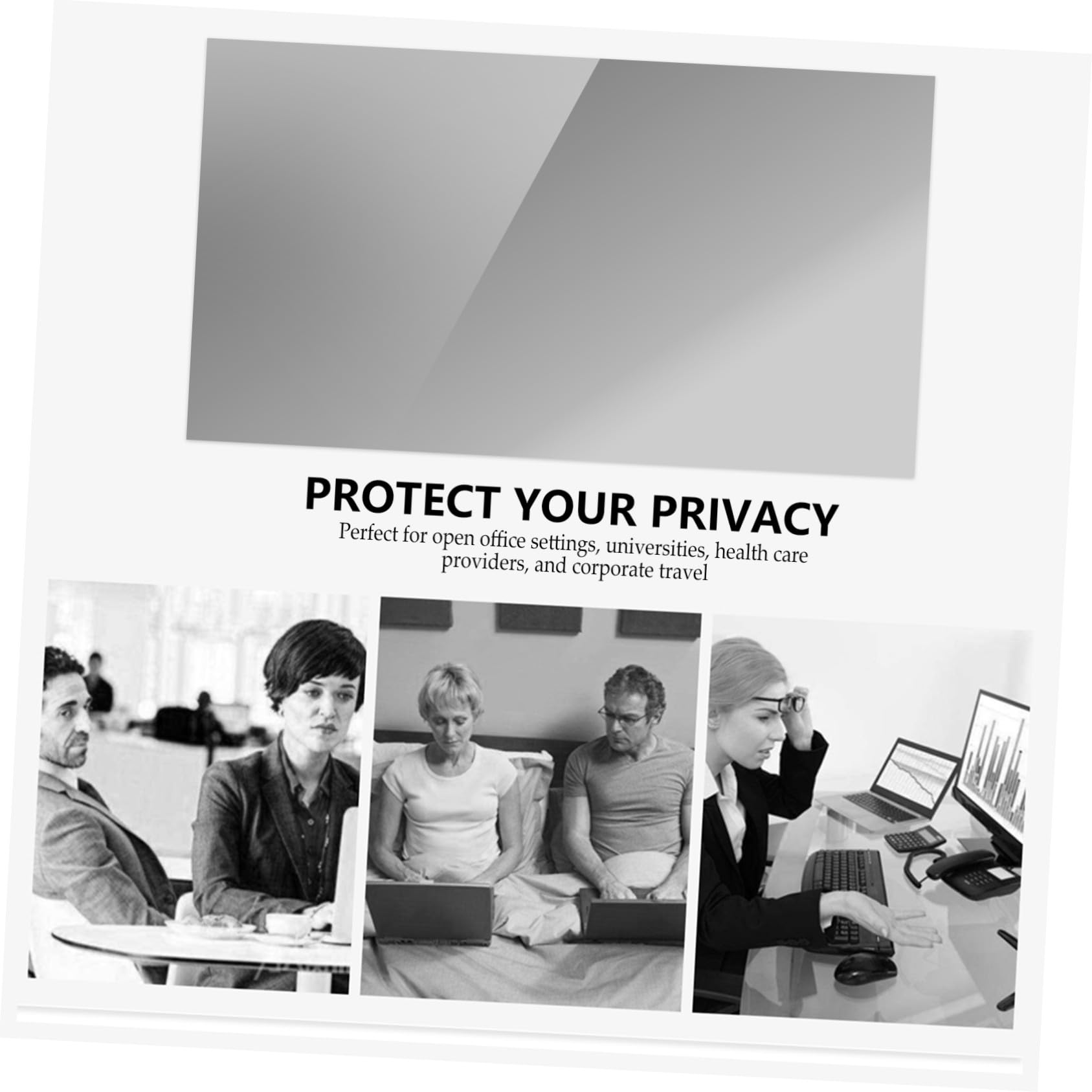 Operitacx Pellicola Privacy per Computer Portatile Filtro Anti-sbirciatina Pellicola Protettiva per Schermo Accessori per Notebook