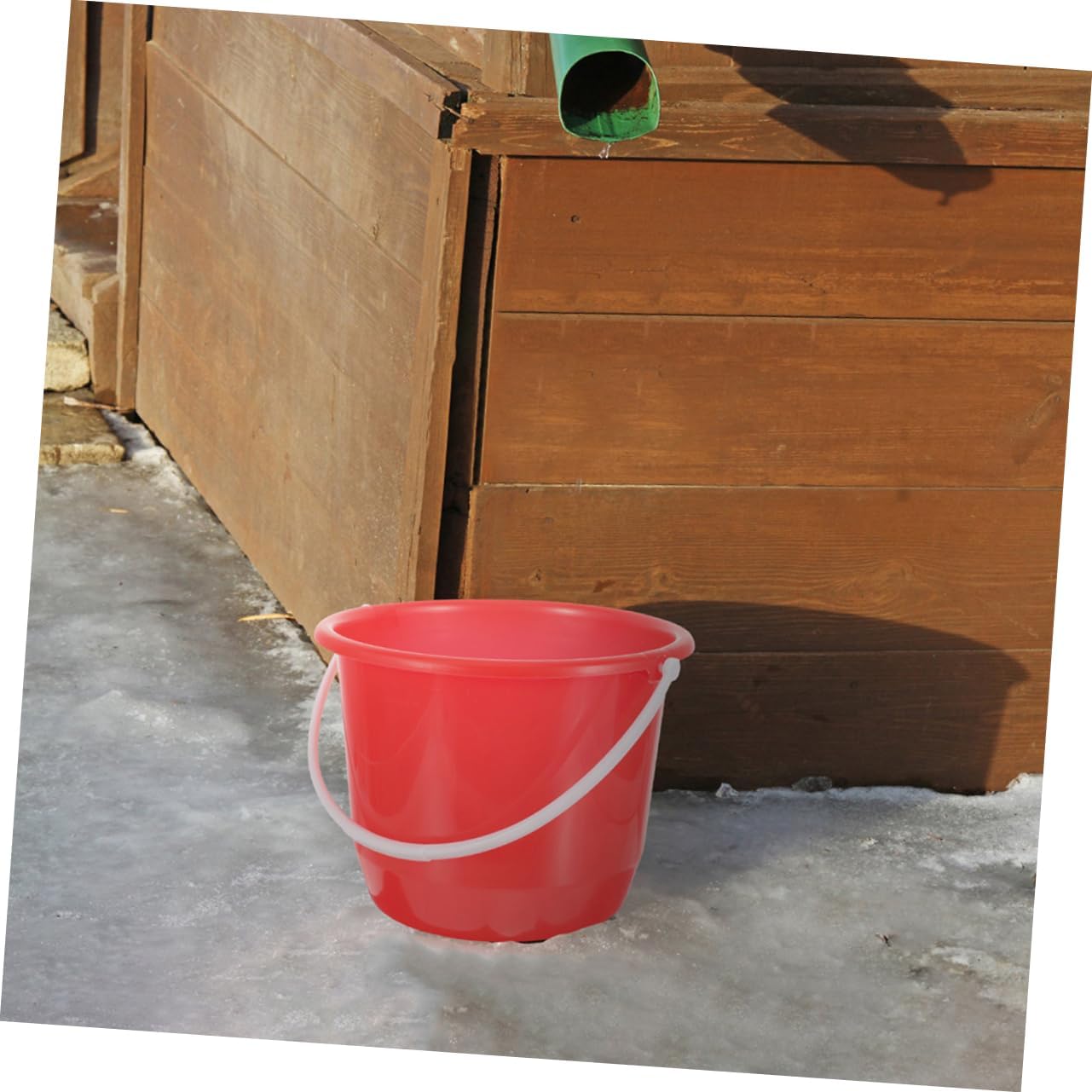 3pcs Multi-functional Small Bucket with Handle Versatile Plastic Water Bucket for Bathing Gardening and Cleaning Capacity Pail for Home Use and