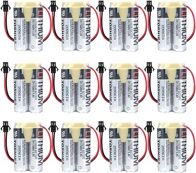 12-Pack 3.6 Volt 2700 MAh Replacement Battery for Toshiba ER17500V/3.6V Battery Pack