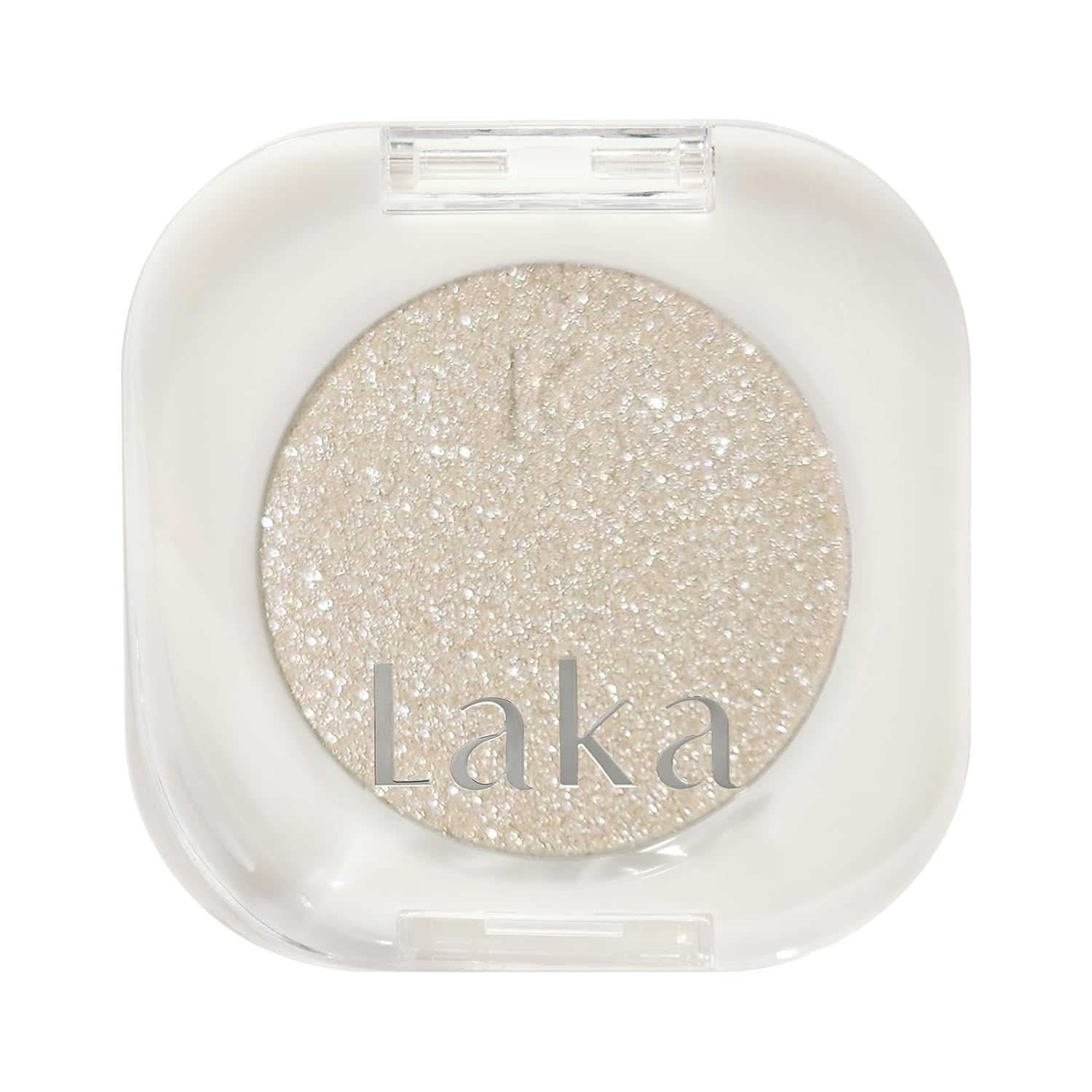 Laka Mono Single Eyeshadow, 1.8g/0.06 oz, High Pigment Eye Shadow, Easy Apply, Long Lasting Color, Smooth Blendable Formula, Vegan, K-Beauty​ (#922 Snow)