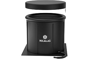 NICALAS 130 Gallons Ice Bath Tub for Athletes