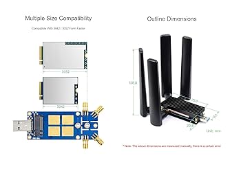 拡張カード QUAECTEL RM520N-GL For Quectel RM520N-GL RM551e-gl RM505Q-GL RM500Q-GL 5G M.2
