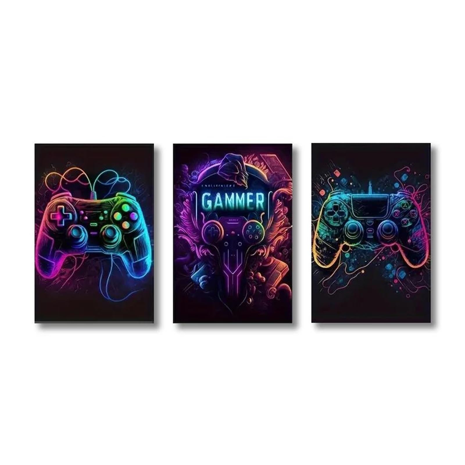 Affiche en Toile Graffiti de Jeu pour Rénover la Décoration de Chambre