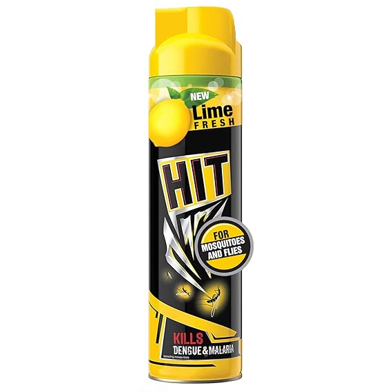 HIT Flying Insect Killer - Mosquito & Fly Killer Spray (200ml) | Lime Fragrance | Instant Kill | Protection from Dengue & Malaria | pack of 1