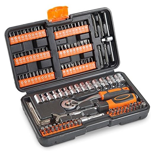 VonHaus 130-Piece Ratchet Socket Set