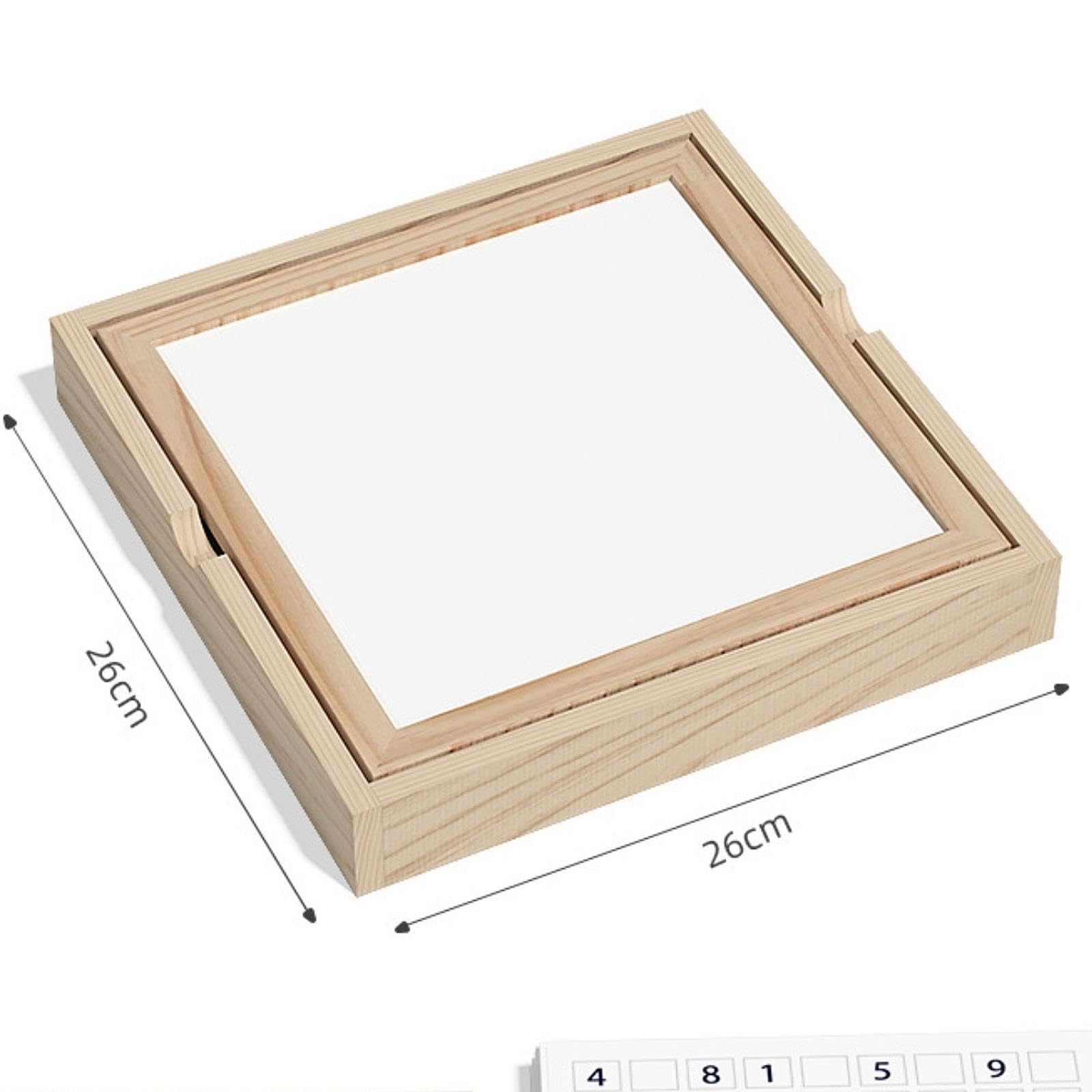 Juego de Rompecabezas Sudoku de Madera, Juguete de Aprendizaje Temprano para Niños Y Niñas de Entre 1 Y 3 años.