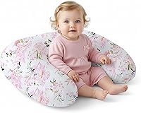 Vista 23 de Little Grape Land - Almohada de lactancia mejorada, lactancia materna y biberón durante 0 a 16 meses, funda suave lavable a máquina con relleno
