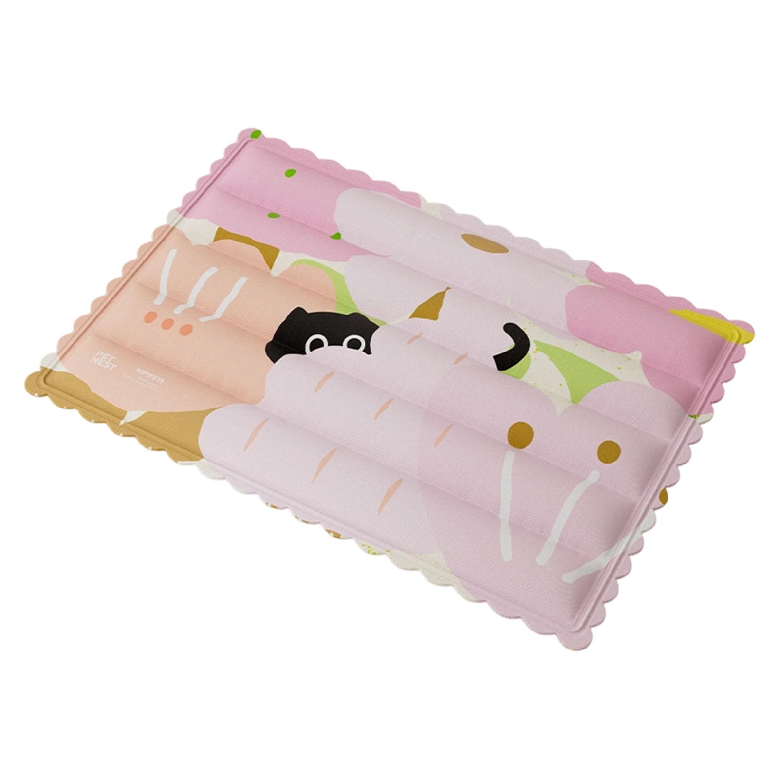 Alfombrilla refrescante para mascotas, transpirable, lavable, para verano, gatos, gatos, manta fresca para jaula y cama, accesorios para mascotas pequeñas y grandes