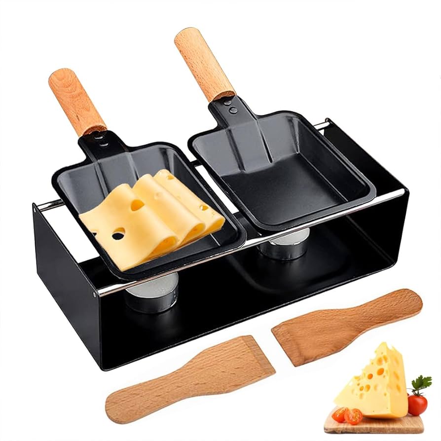 Amazon.co.jp: FUYTERY の小型ラクレット チーズの溶ける鍋