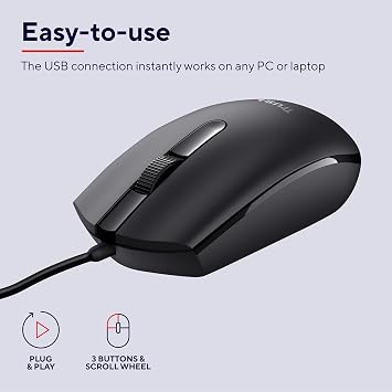 Trust 24271 BASI WIRED MOUSE