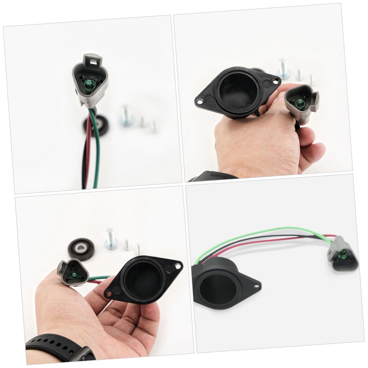 Toyvian Geschwindigkeitssensor Golfwagen Sicht Golf-zubehör Auto Tacho Auto Sensoren Golfzubehör Für Karren Accessoires Für Golfer Golfzubehör Für Damen Schwarz Plastik