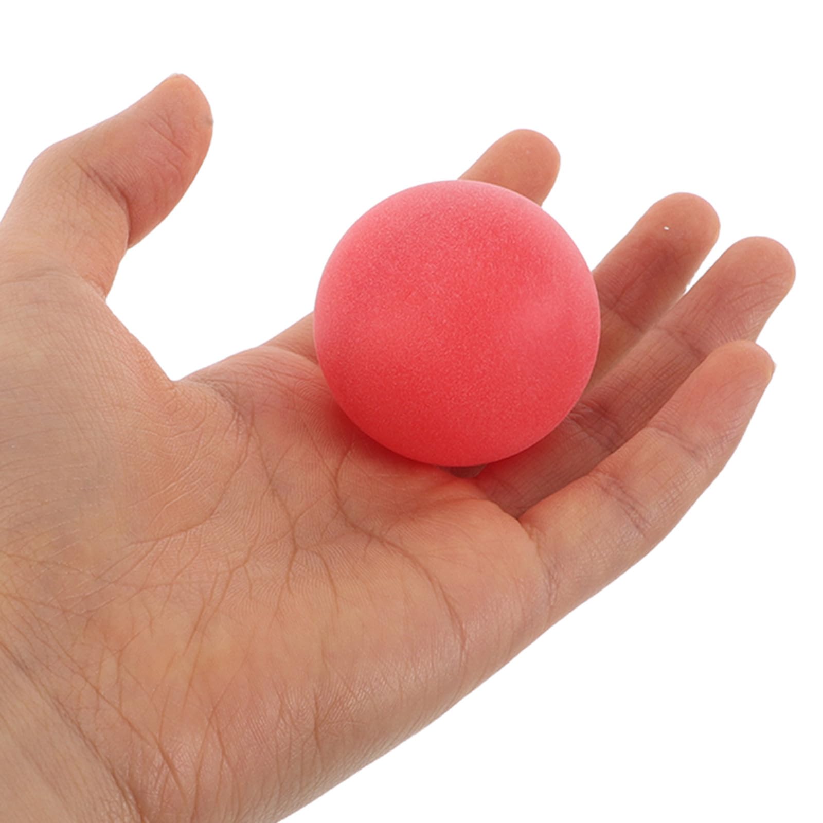 BESPORTBLE 100 Pelotas de Pong de plástico Esmerilado de 40 mm para Manualidades, lotería, Billar, decoración navideña y Fiestas Deportivas.