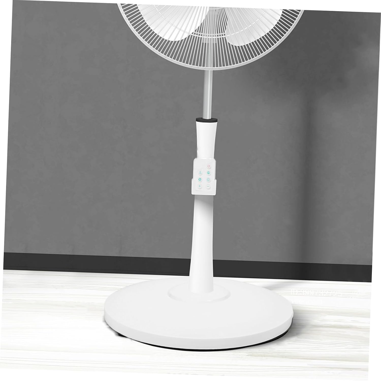 Floor Fan Base Heavy Duty Plastic Chassis for Stand Fans Easy to Install and Sturdy Design for Use