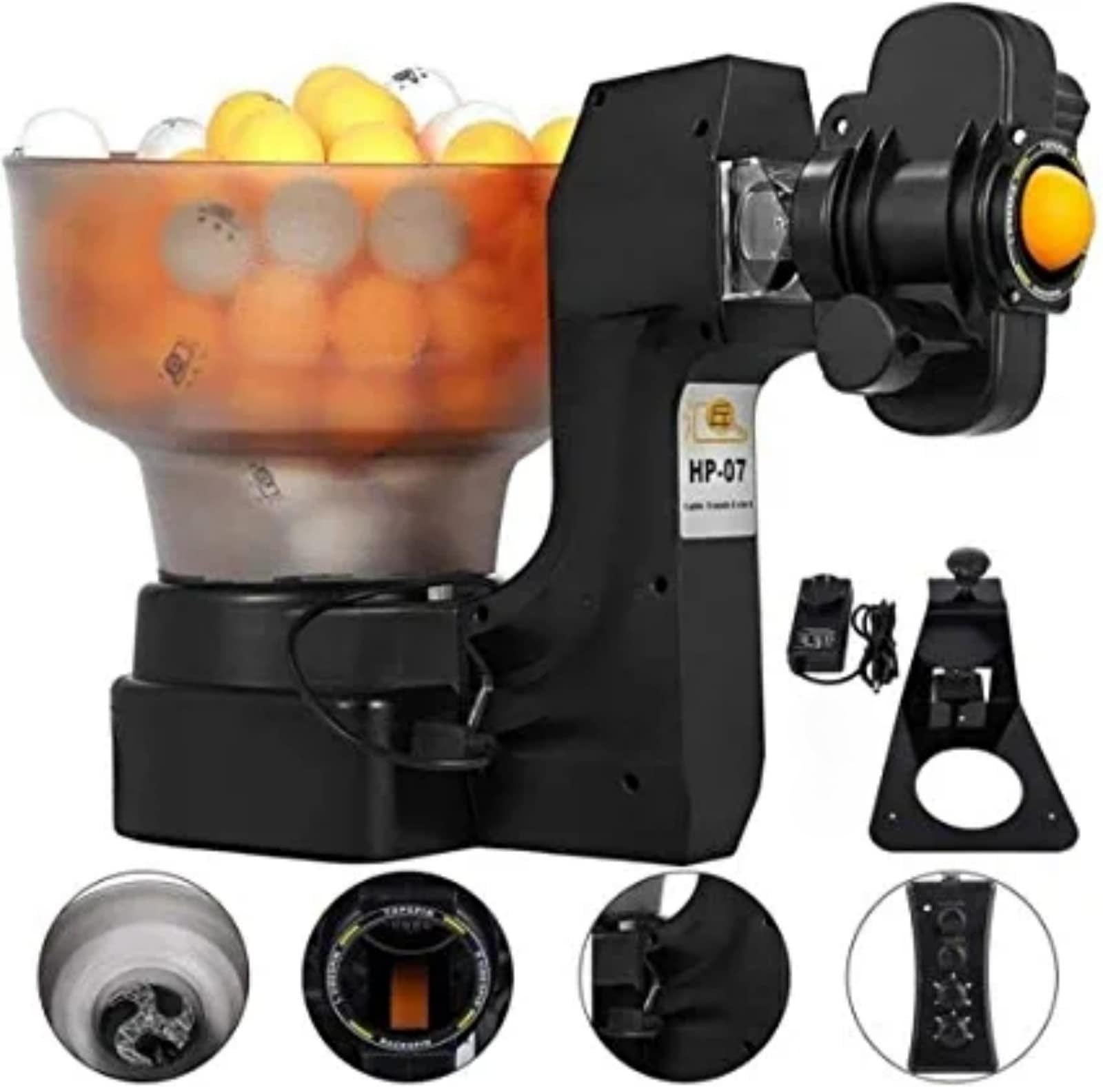 Amazon.com : Cbhfmljd Ping Pong Robot, Automatic Table