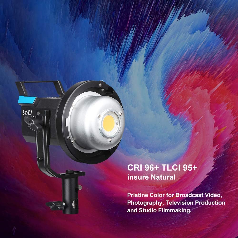 Best Review Sokani X60 Version 2 Updated LED Video Light 80W 5600K Daylight Balanced CRI96+ TLCI 95+ 5 Pre-Programmed Lighting Effect Wirelessly Adjust Brightness Bowens Mount, W Barndoor and Color Filters Flash Deals - 80% OFF Sokani X60 Version 2 Updated LED Video Light 80W 5600K Daylight Balanced CRI96+ TLCI 95+ 5 Pre-Programmed Lighting Effect Wirelessly Adjust Brightness Bowens Mount, W Barndoor and Color Filters