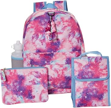 Amazon.com | Pink Galaxy Backpack Set 