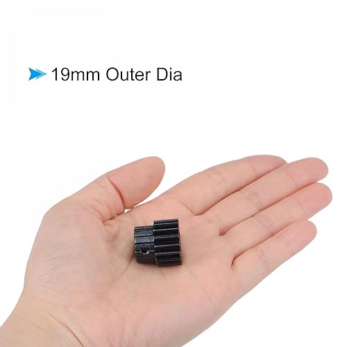 Miniatura 4 de uxcell 1Mod 17T Piñón Engranaje de 0.315 in de diámetro de acero endurecido Motor Rack Engranaje espolón con paso para RC Coche Camión Buggy Gear