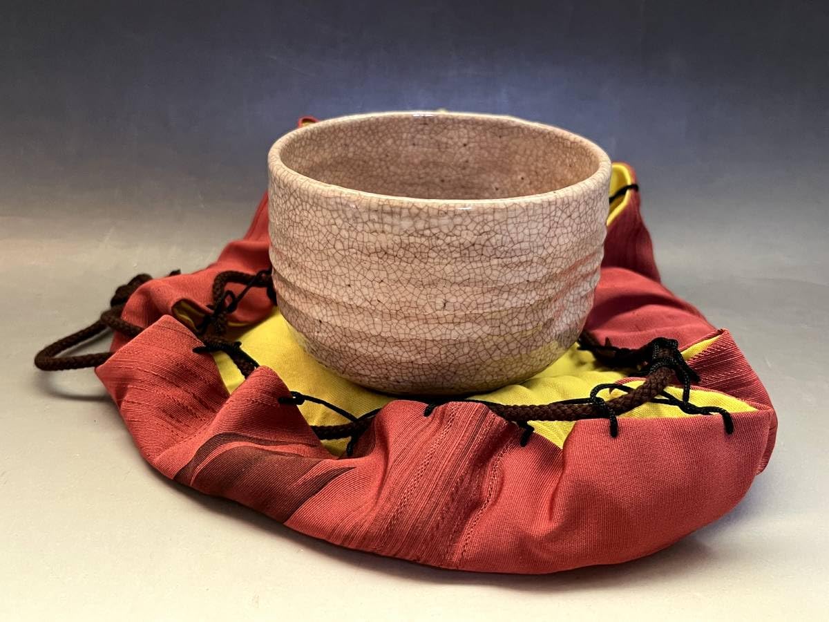 茶碗■古萩貫入碗 割り高台（江戸期）古いお茶道具 えくぼ 時代物 骨董品 希少■ Amazon.co.jp: 茶碗古萩貫入碗 割り高台（江戸期）古いお茶道具