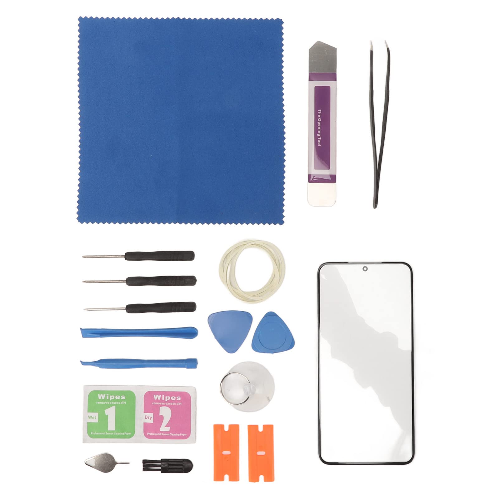 Vetro Schermo Esterno Per Samsung Galaxy S22 5G - Kit Sostituzione Con Strumenti