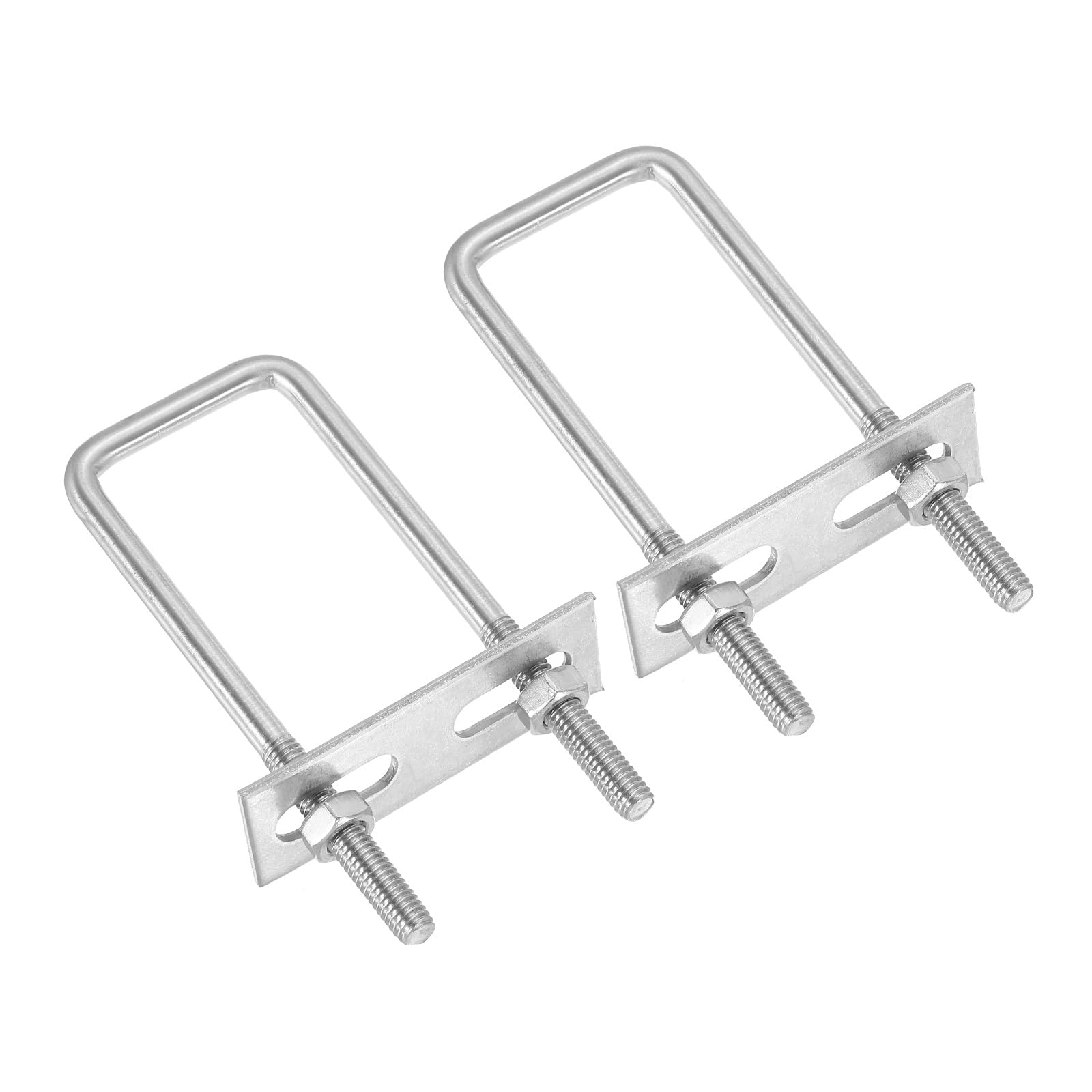 PATIKIL M6x30x95mm Square U-Bolts Kit