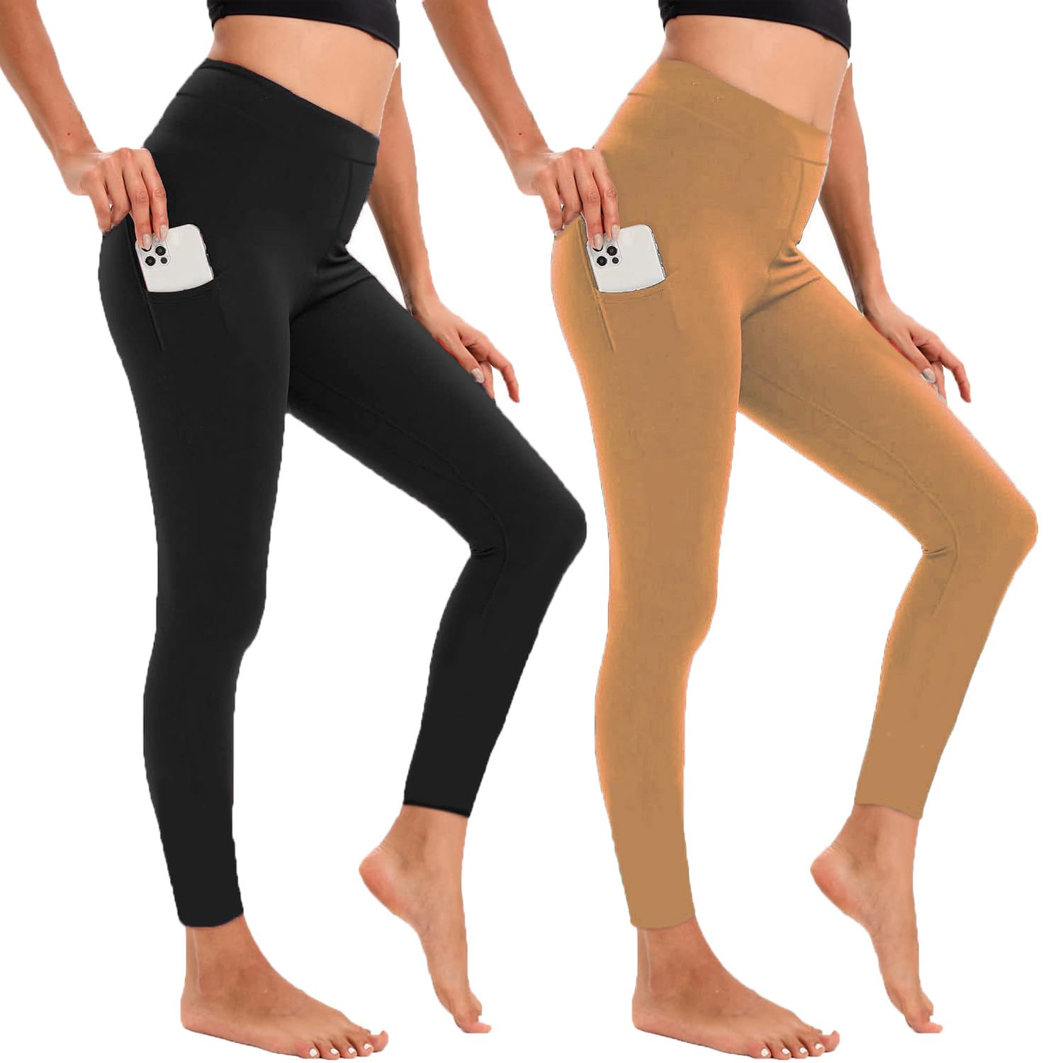 Womens High Waist Yoga Pants with Pockets, Leggings,Workout Leggings for Women,Pocket Jegging for Women, Gym Wear for Women-image-39