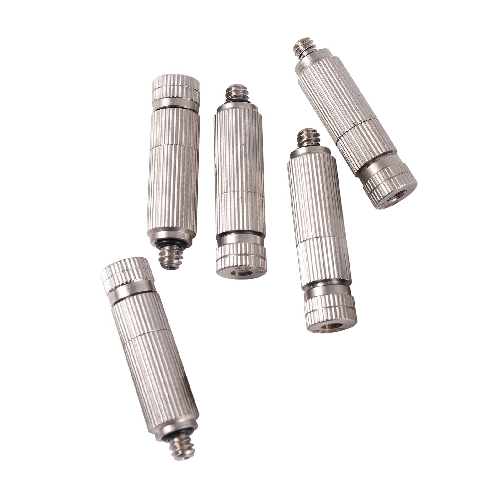 Gartengeräte 3/16" Sprühdüse Edelstahl Hochdruck-Nebeldüse Bewässerung Kühlung Befeuchtung Landschaftsbau Sprühgerät Bewässerungsausrüstung (Farbe: 0,3 mm)