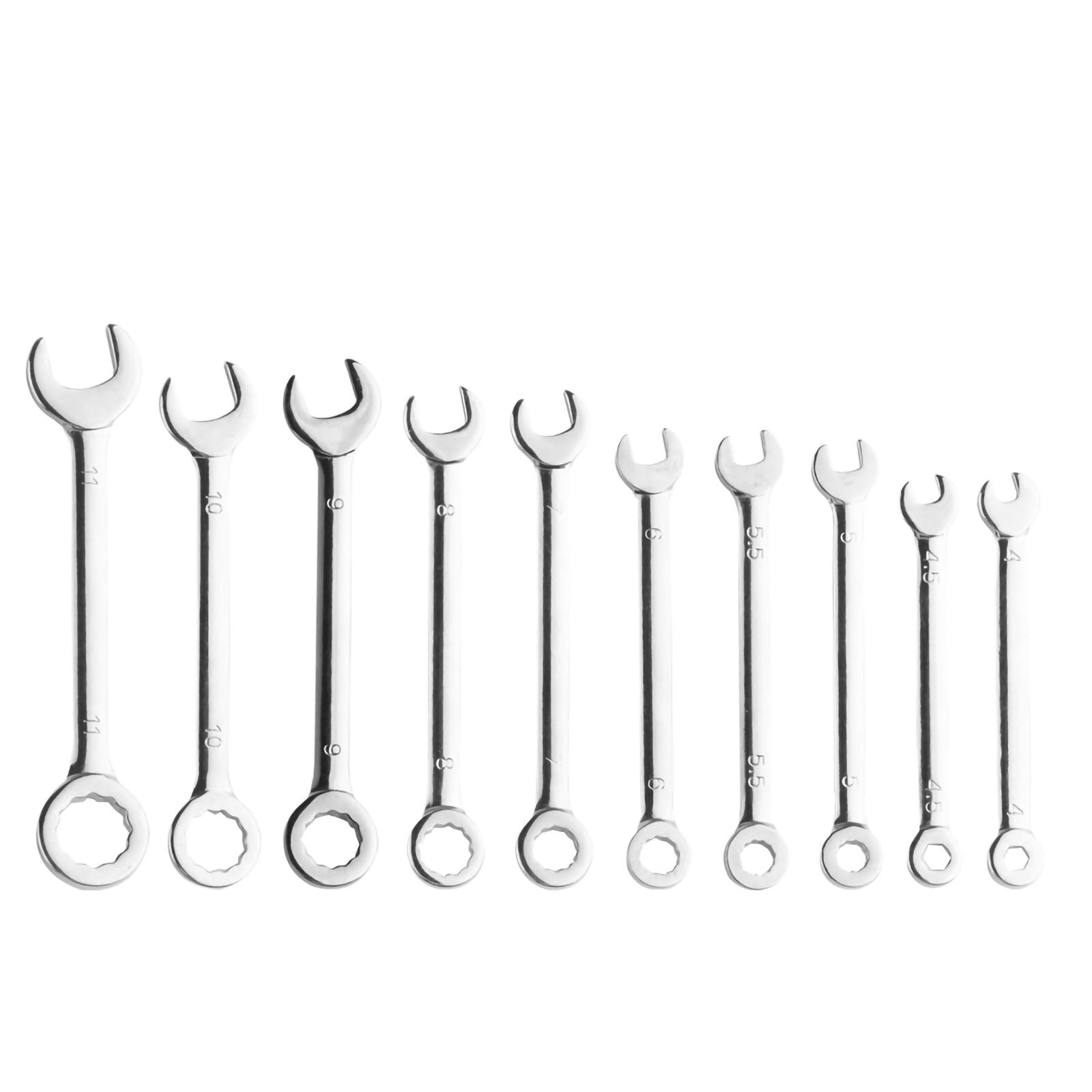 Jeu 20 Clés Mixtes Treki - Métriques 4-11mm Et SAE, Cliquet - Pour Espaces Restreints Et Dépannage