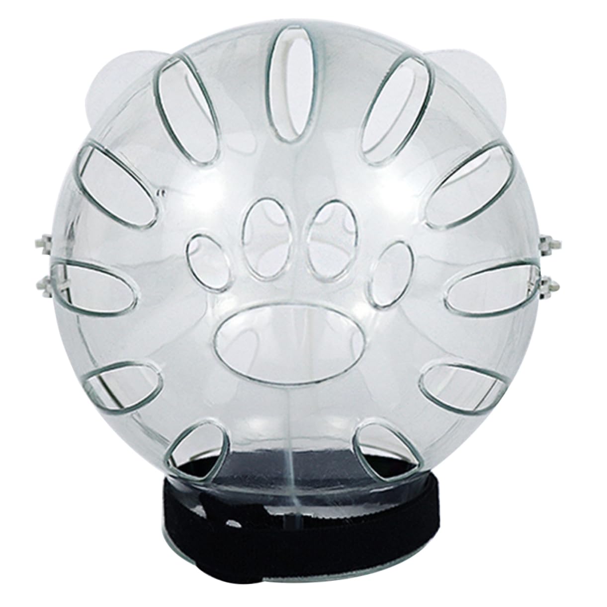 BESPORTBLE 3piezas Casco Protector para Gatos Capucha Transparente para y Cuidado para Baños Corte De Uñas y Estética De Mascotas