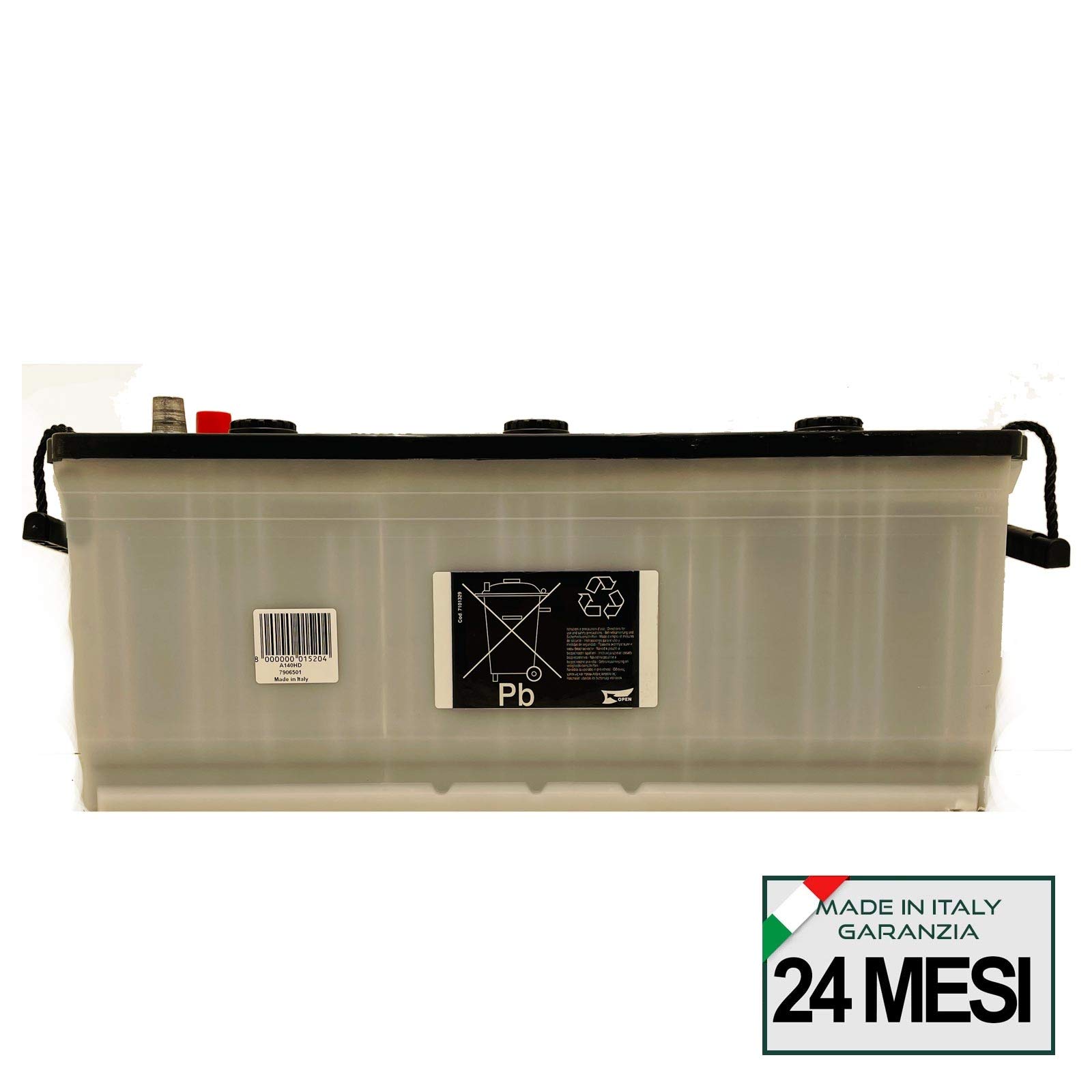 BATTERIA INDUSTRIALE CAMION AUTOCARRO 140Ah - 950A - Heavy Duty | 140 Ah |