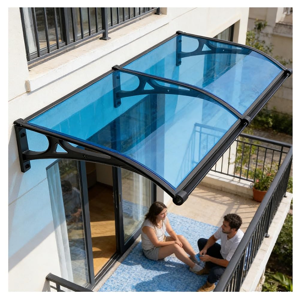 Toldo para exteriores con soporte de aluminio para terraza patio y porche
