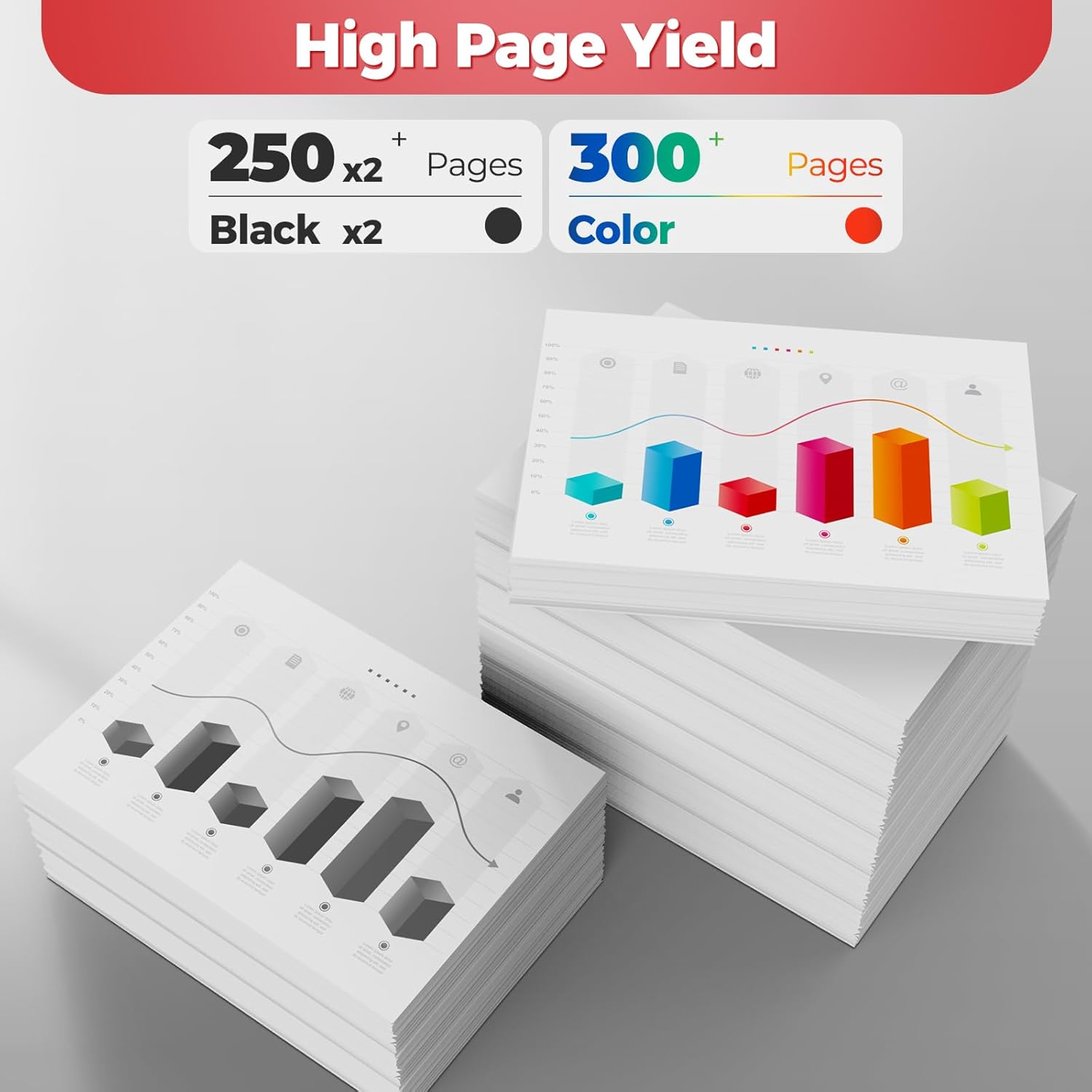 PGI-35 CLI-36 Ink Cartridges IP110 TR160 for Canon PIXMA IP110 Cartridges for Canon 35 36 Cartridges Compatible to TR150 TR152 TR160 IP100 IP110 mini260 mini320, PGI35/CLI36 Black and Color, 3 Pack