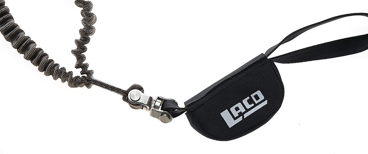 LACD Klettersteigset Ultimate Ferrata S mit Swivel + Helm Protector 2.0 midnight + Klettergurt Start 2.0 Größe M