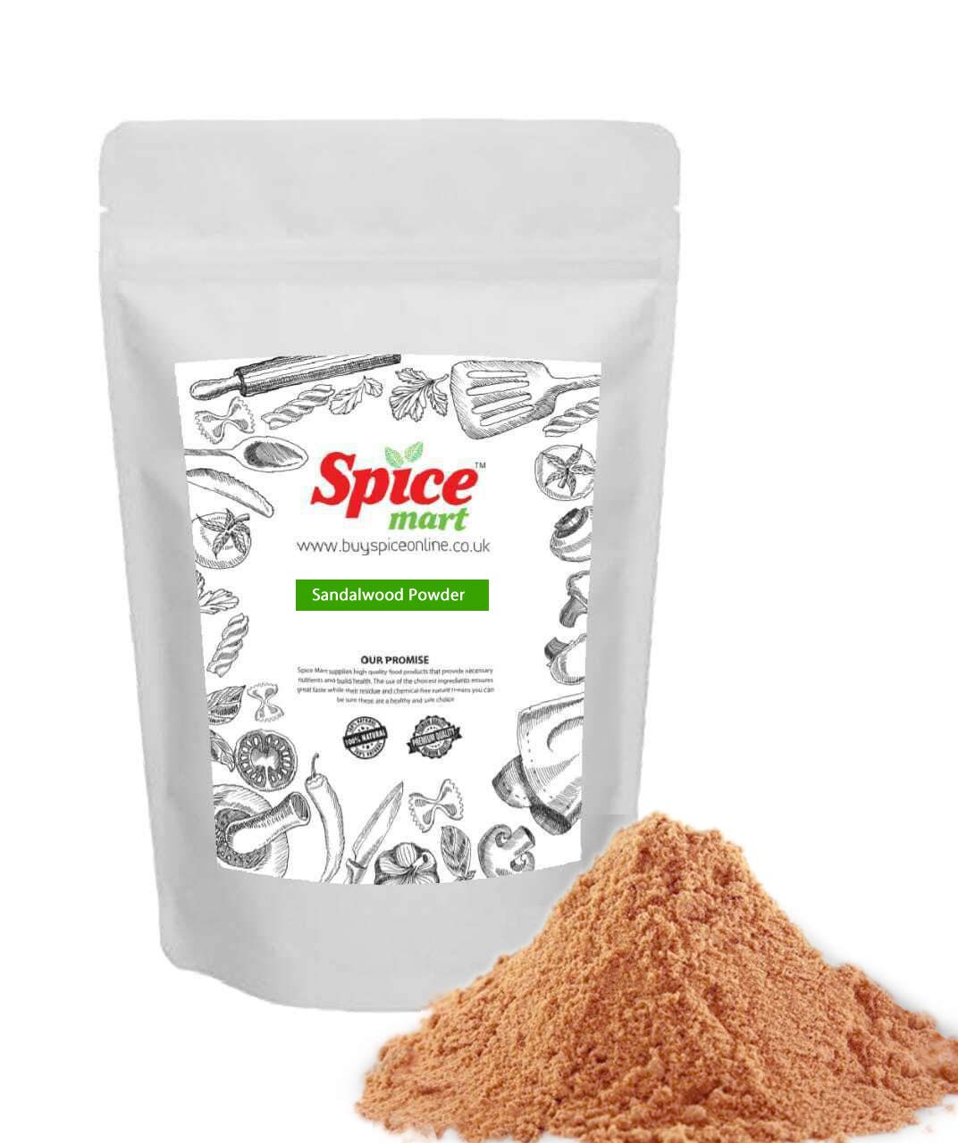 Sandalwood Powder | Chandan Powder Premium Quality Free UK P&P 50g-950g (50g)