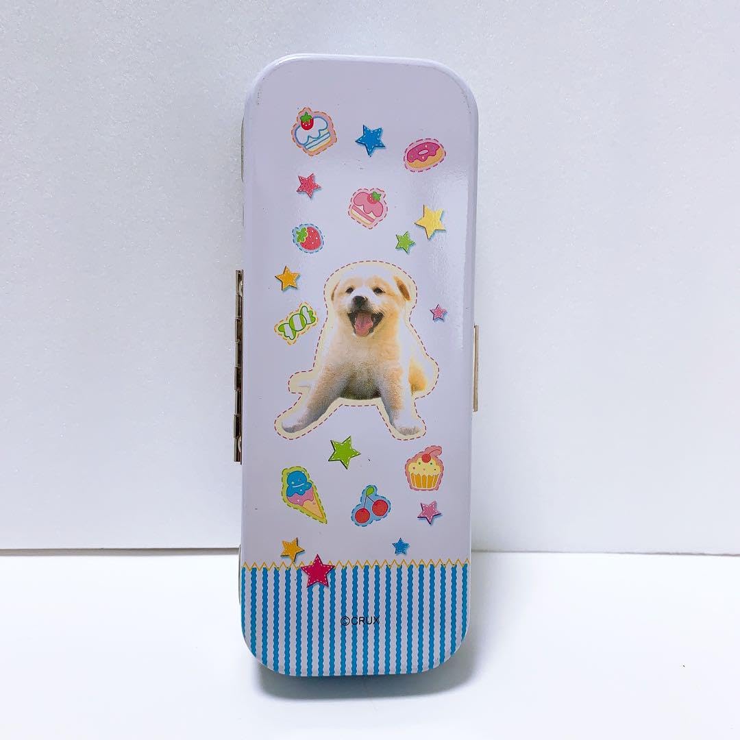 Amazon.co.jp: 平成レトロ クラックス 缶ケース 筆箱 3段 ワイドタイプ