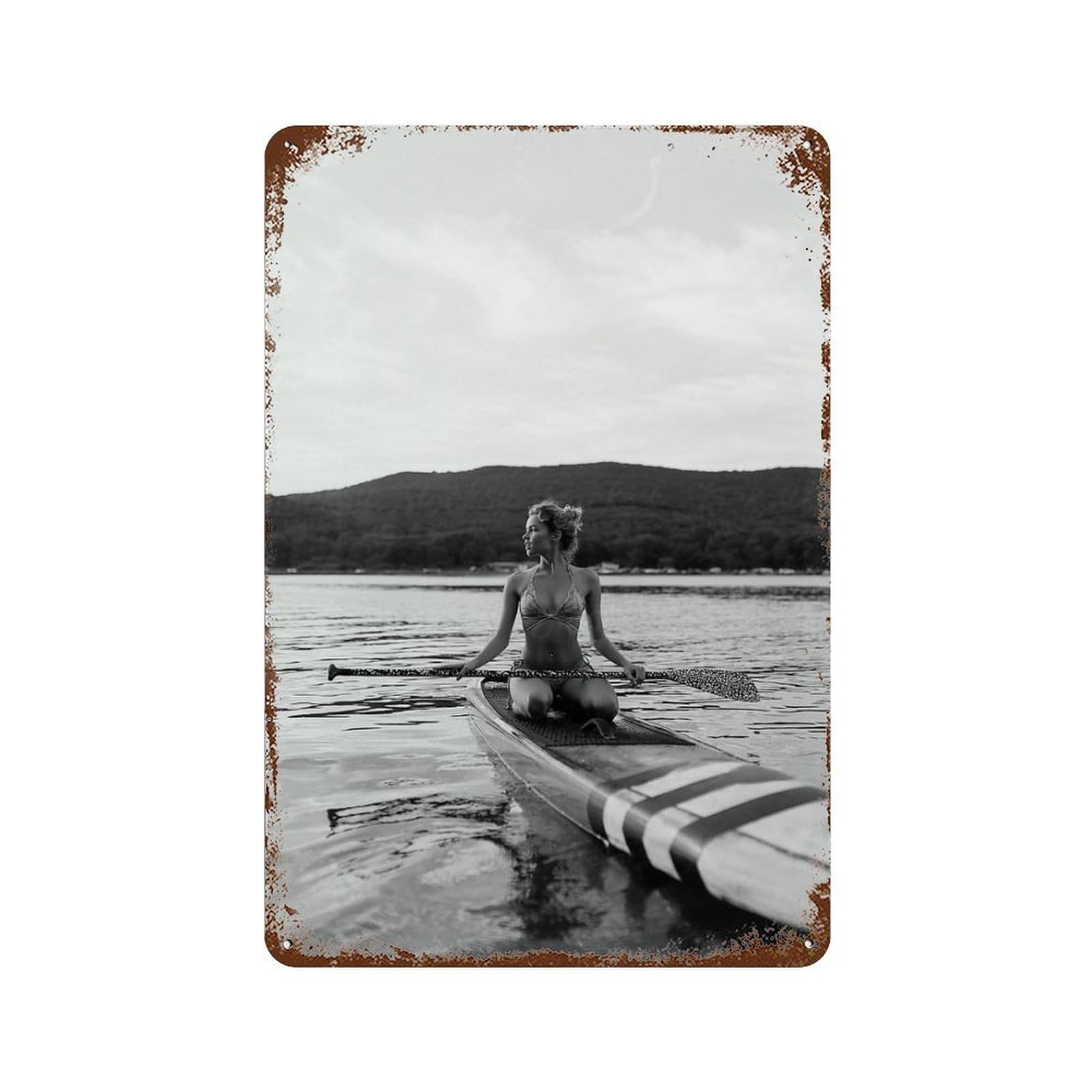 xiaoxiaoshen Vintage Beach Surfer (4) Wall Decor Art Metal Tin Poster Modern Home Decor Art Home Bar Shop Decorations Vintage Sign 30x20cm